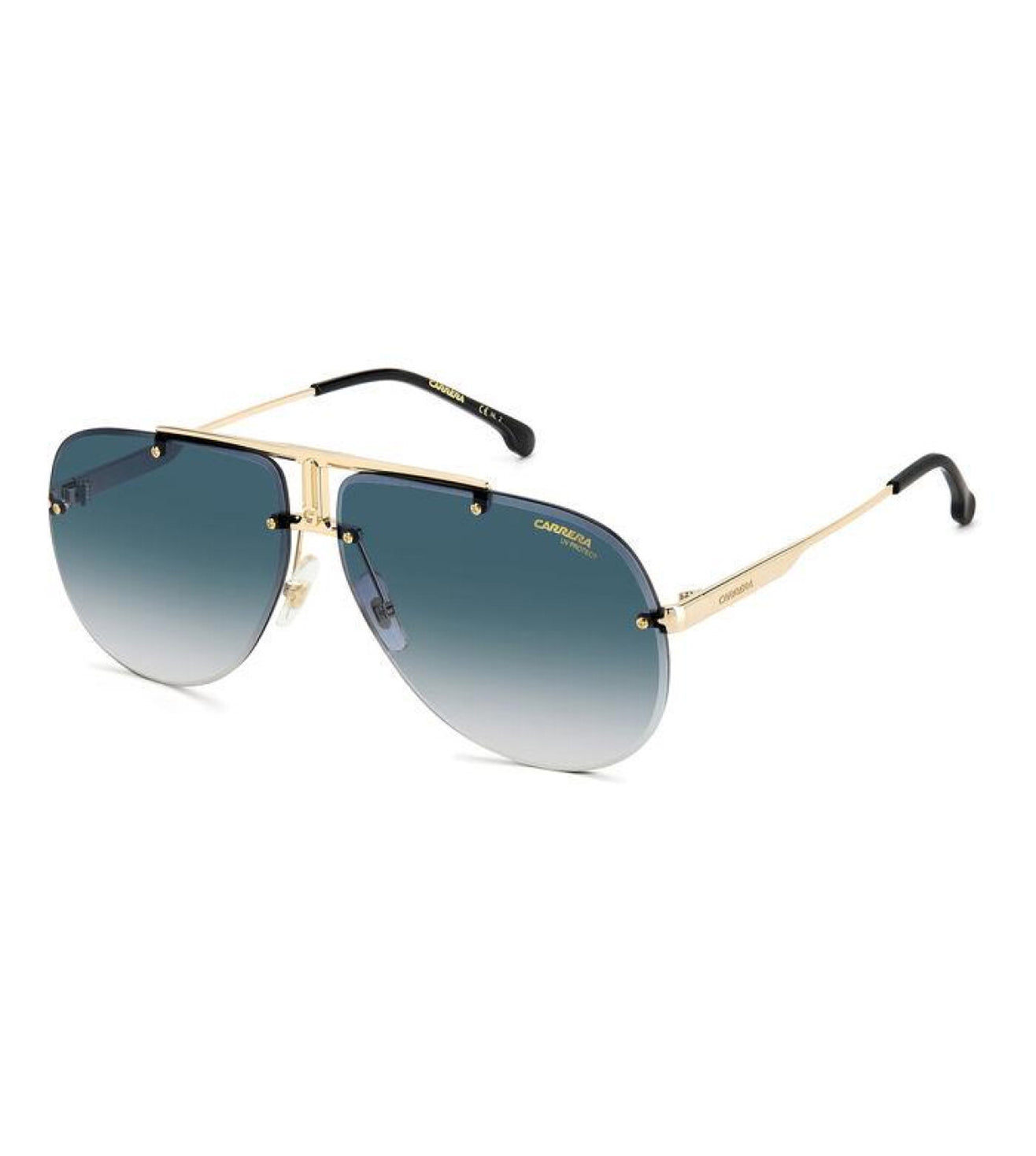 Carrera Unisex Blue Aviator Sunglasses-zoom-2