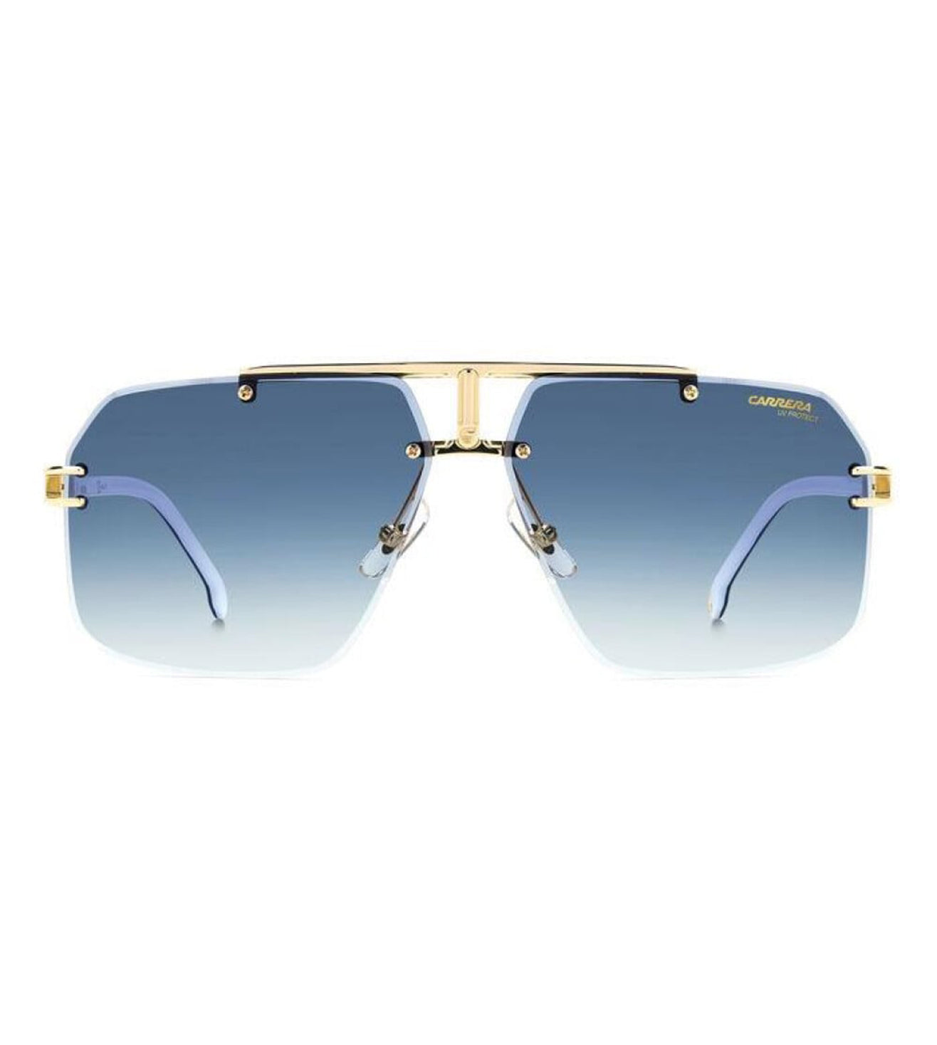 Carrera Men's Blue Shaded Aviator Sunglasses-zoom-1