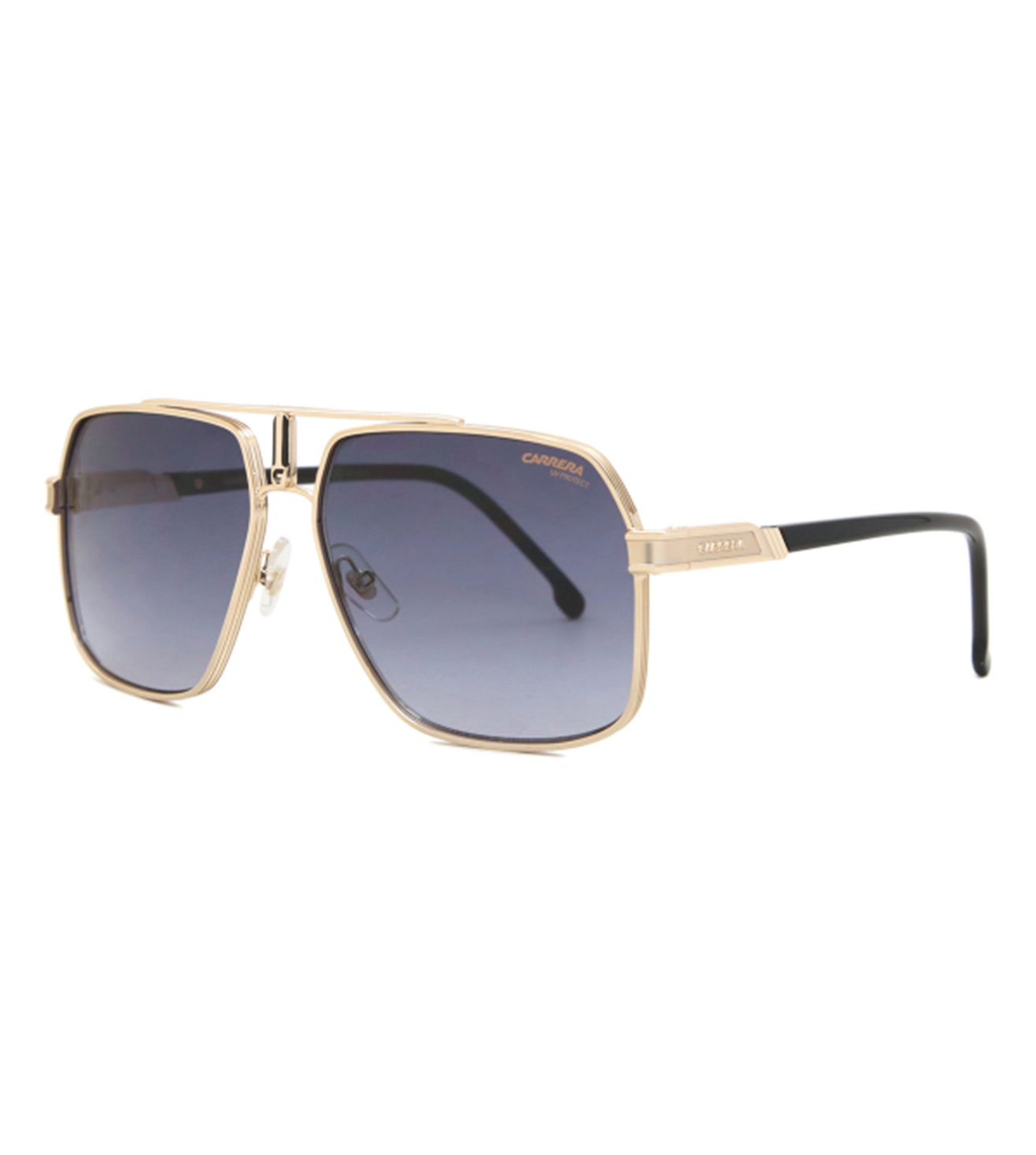 Carrera Men's Gradient Dark Grey Aviator Sunglasses-zoom-2