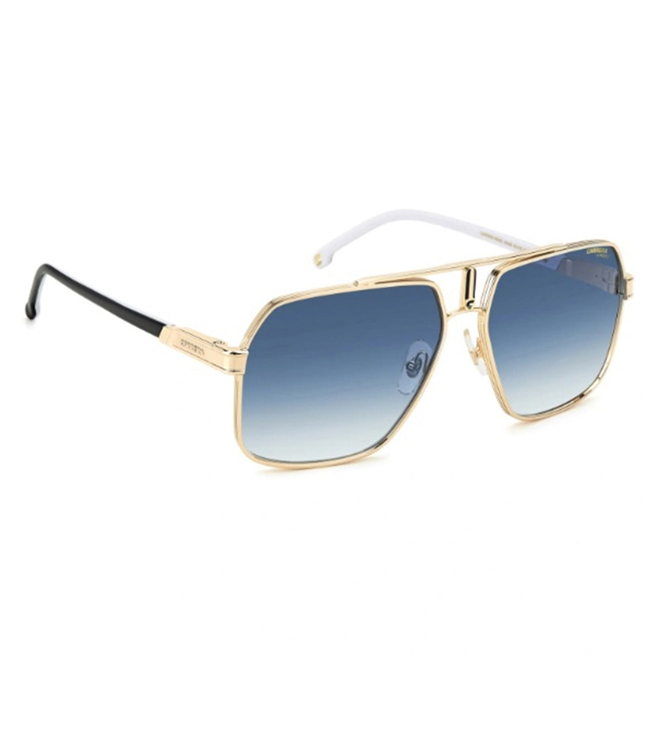 Carrera Men's Blue Shaded Aviator Sunglasses