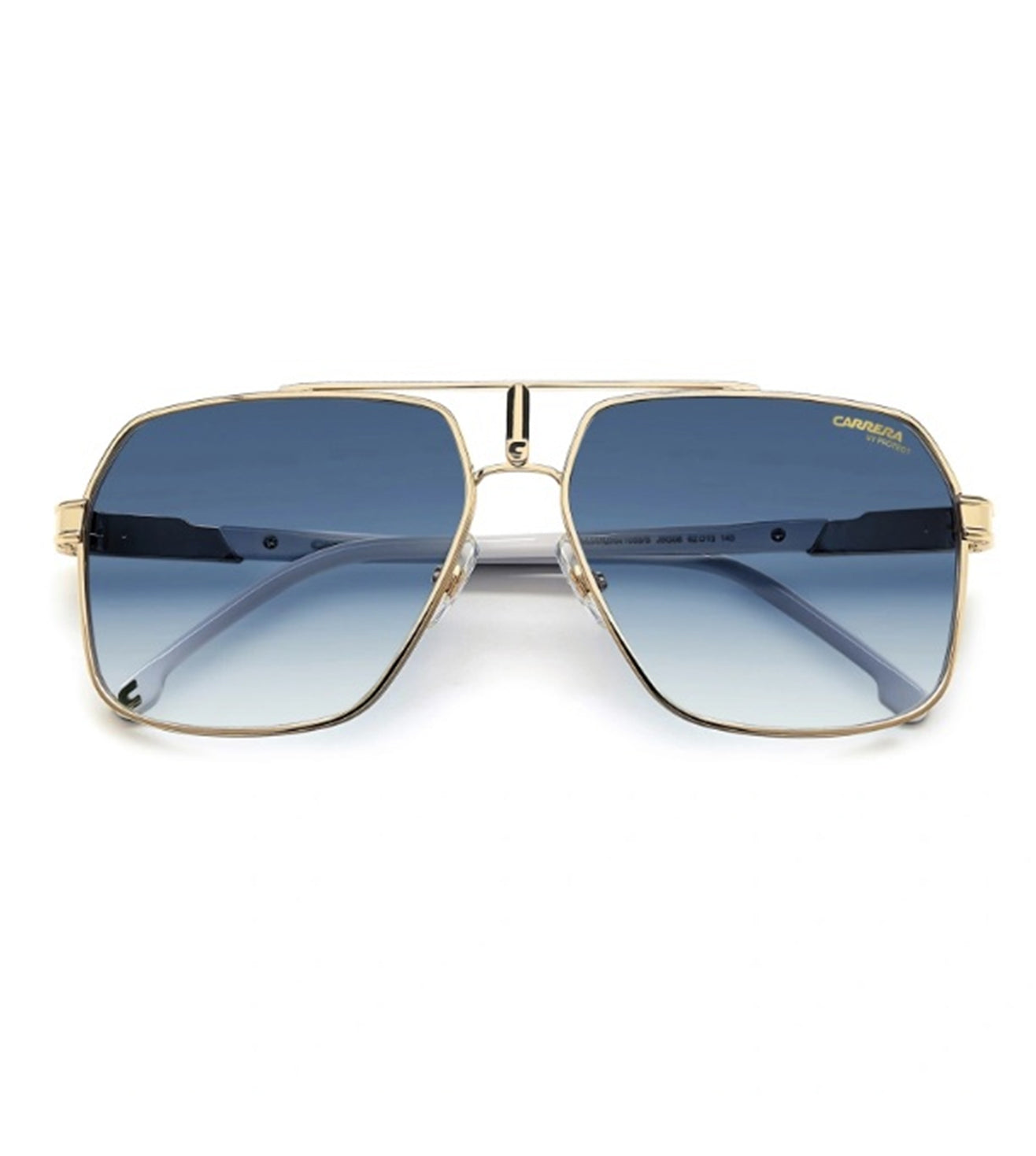Carrera Men's Blue Shaded Aviator Sunglasses-zoom-3