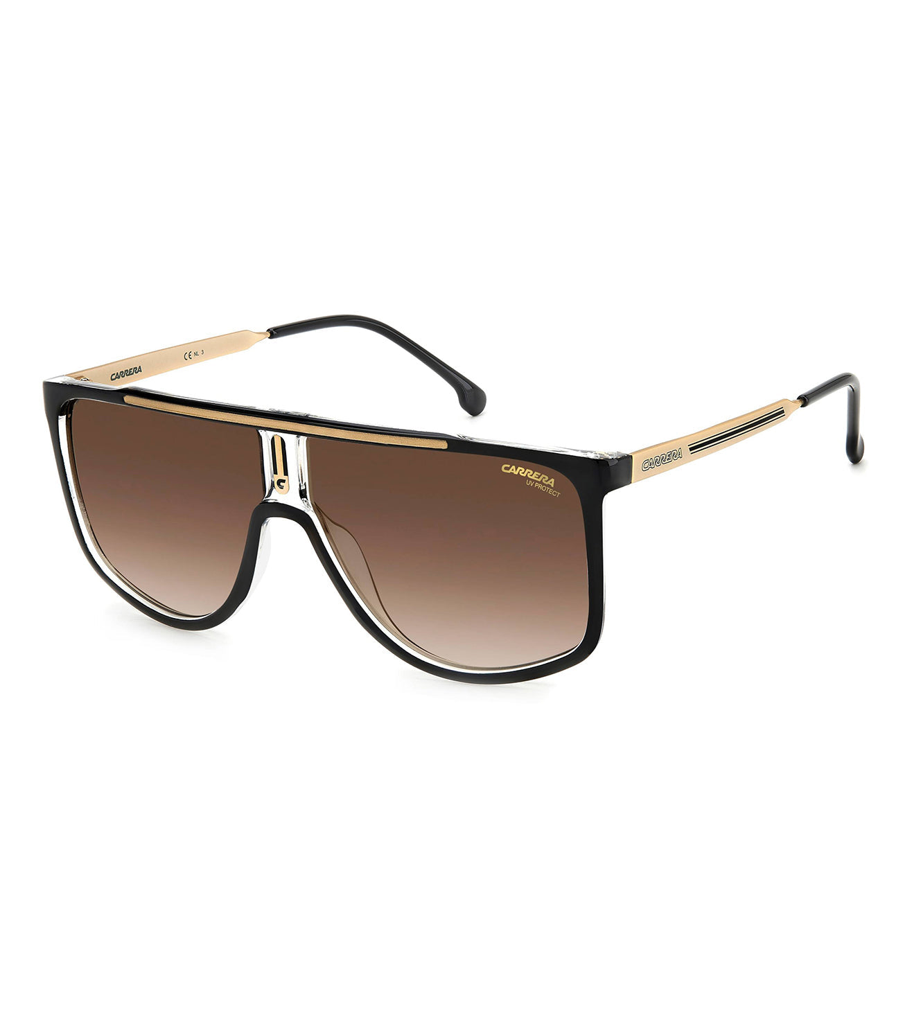 Carrera Men's Brown Aviator Sunglasses-zoom-2