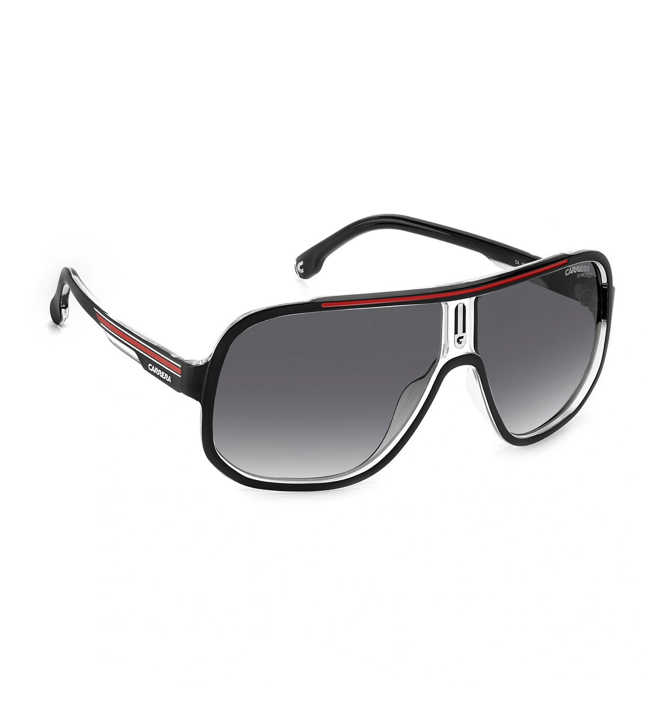 Carrera Men's Dark Grey Shaded Aviator Sunglasses-zoom-2