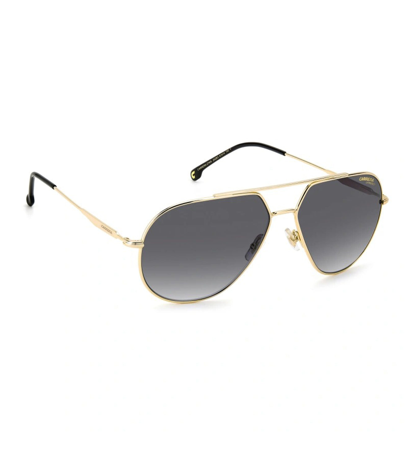 Carrera Men's Dark Grey Shaded Aviator Sunglasses-zoom-2