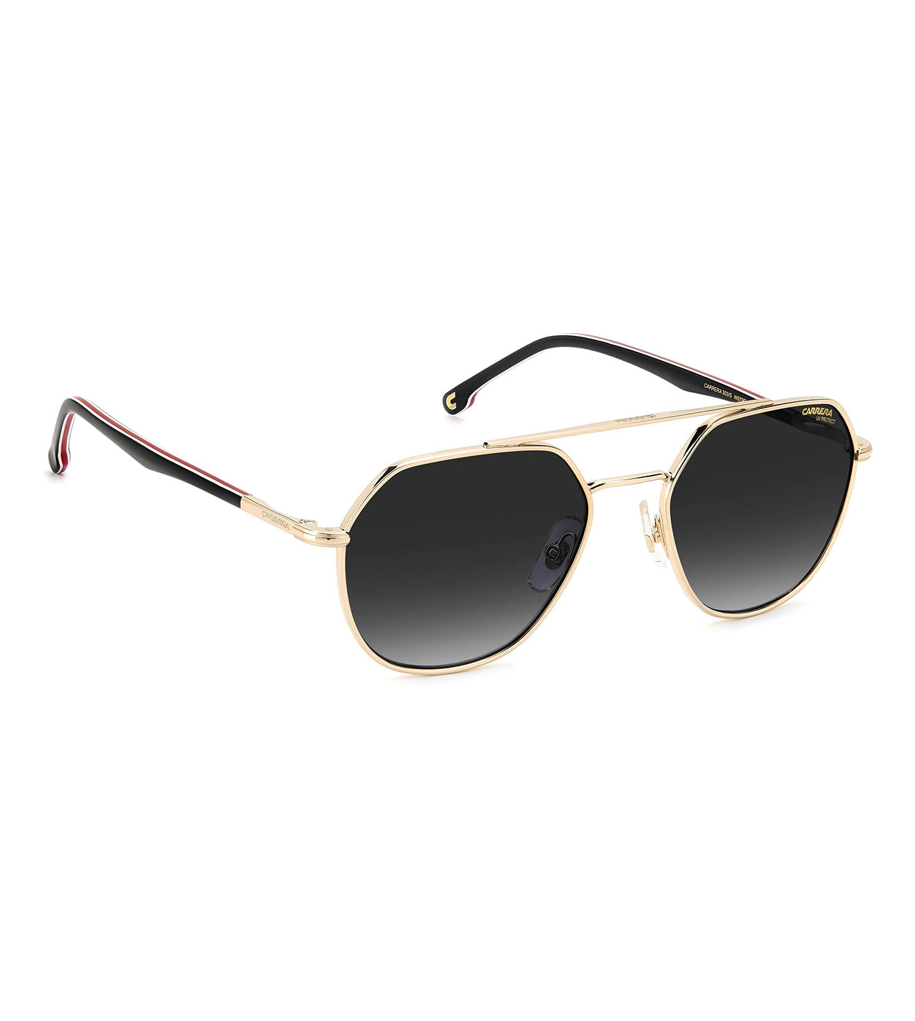 Carrera Unisex Grey Gradient Aviator Sunglass-zoom-2