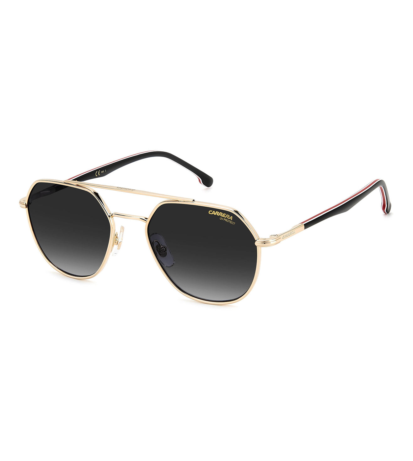 Carrera Unisex Grey Gradient Aviator Sunglass-zoom-3