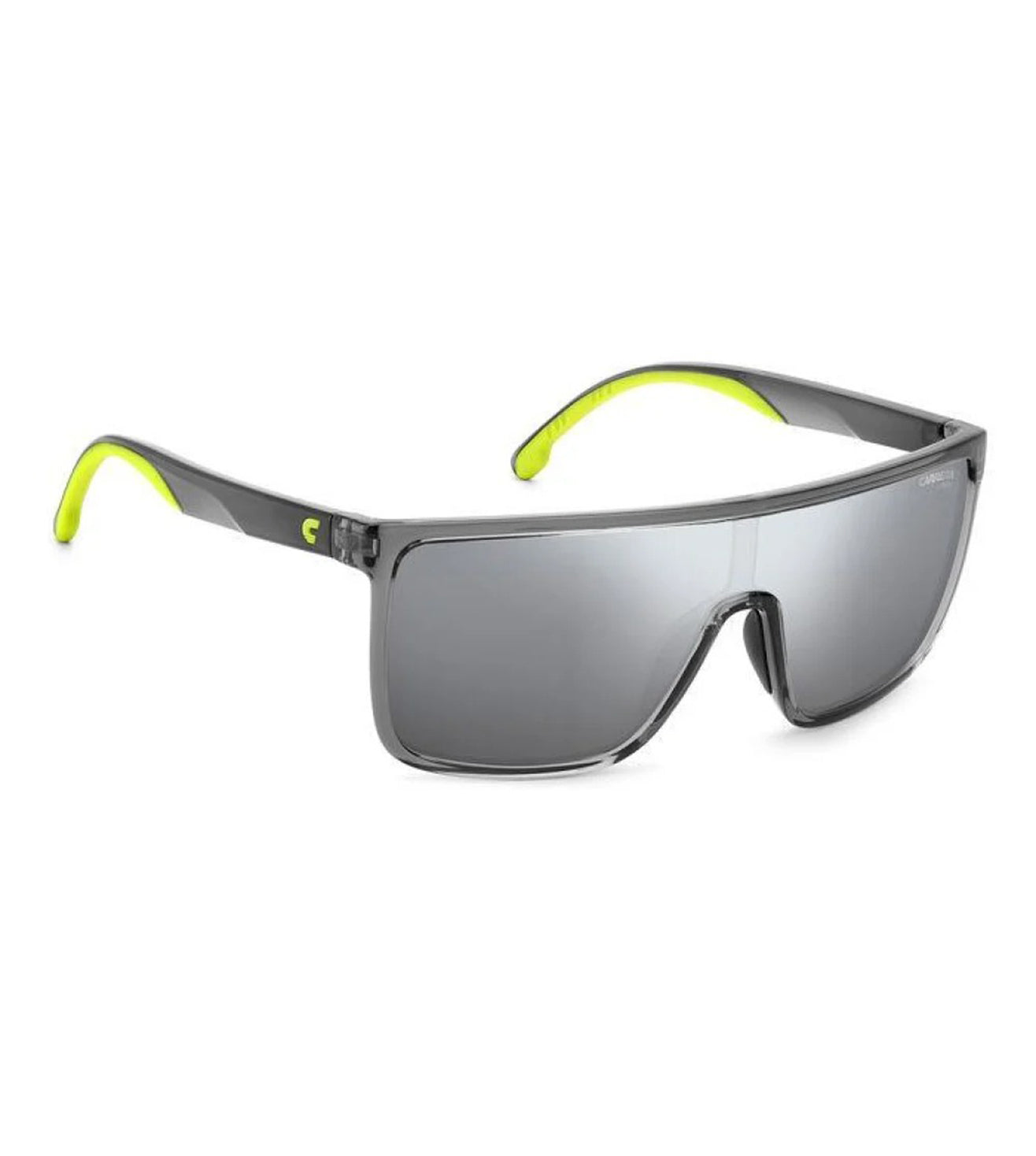 Carrera Men's Silver Mirror Wraparound Sunglass-zoom-2