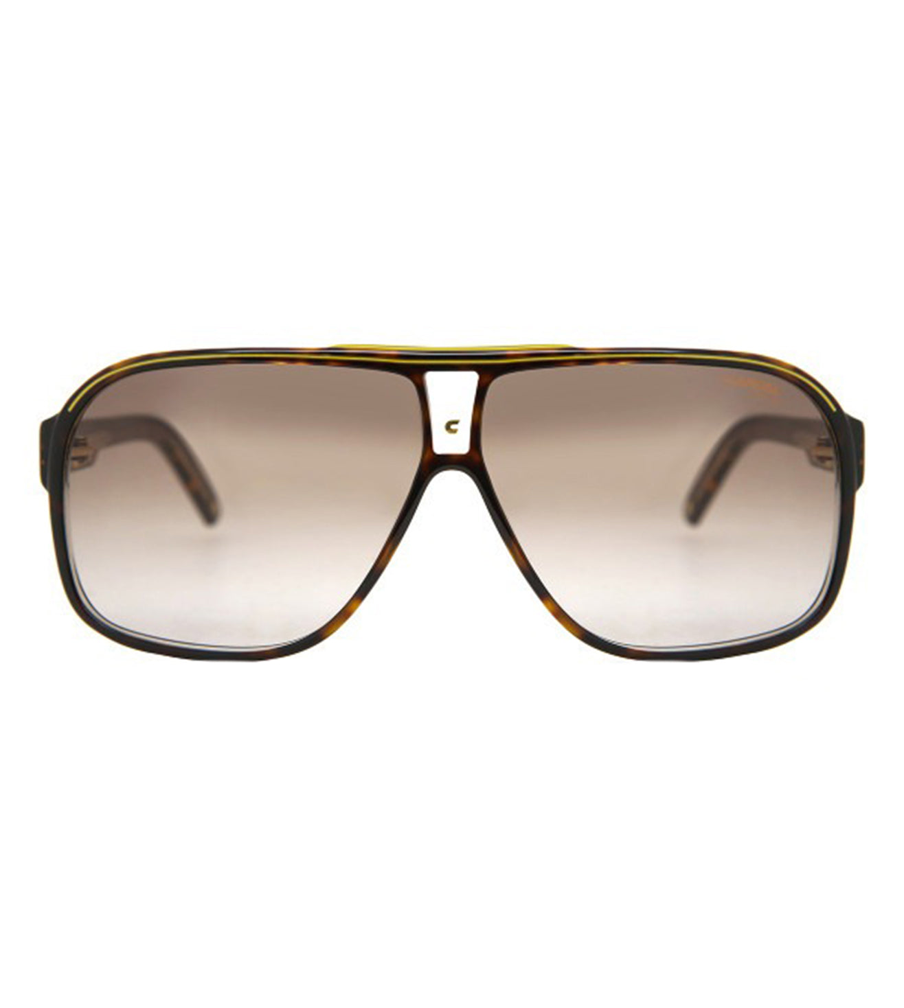 Carrera Grand Prix Men's Gradient Brown Aviator Sunglass