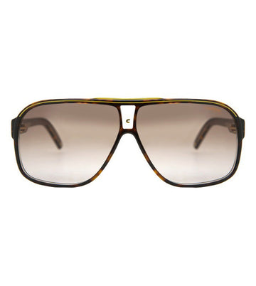 Carrera Grand Prix Men's Gradient Brown Aviator Sunglass