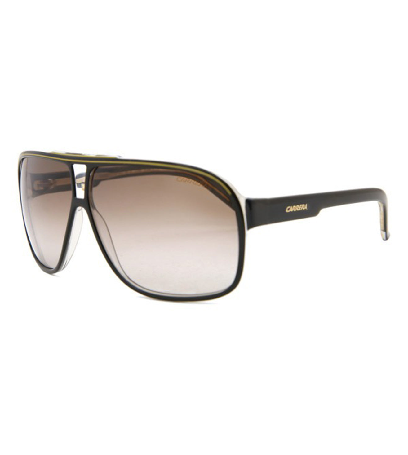 Carrera Grand Prix Men's Gradient Brown Aviator Sunglass-zoom-2