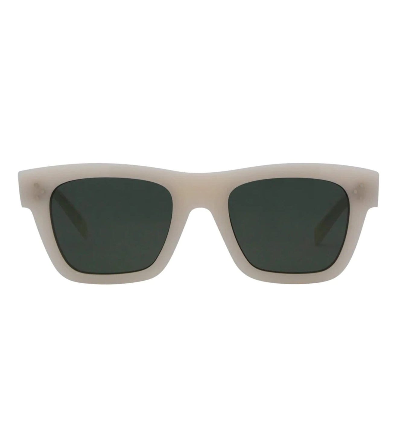 Celine Women's Green Square Sunglasses