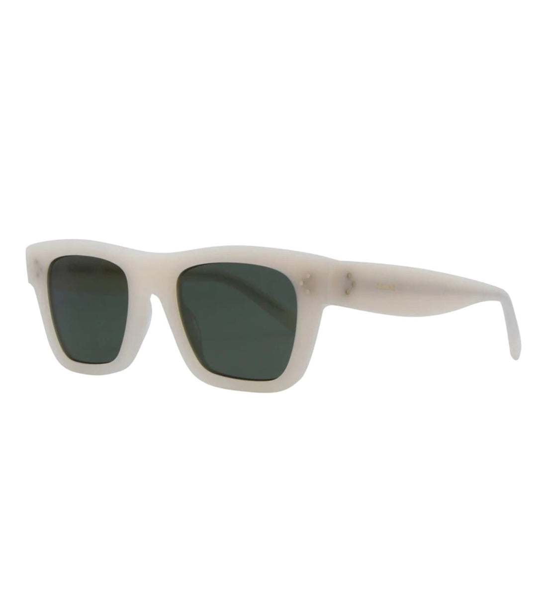 Celine Women's Green Square Sunglasses