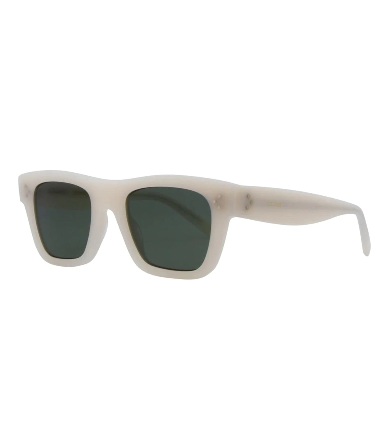 Celine Women's Green Square Sunglasses