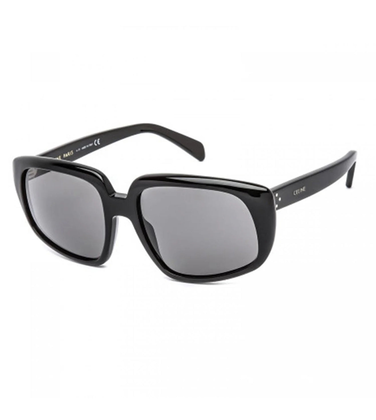 Celine Men's Grey Square Sunglasses