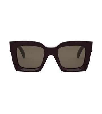 Celine Women's Brown Cat-Eye Sunglasses