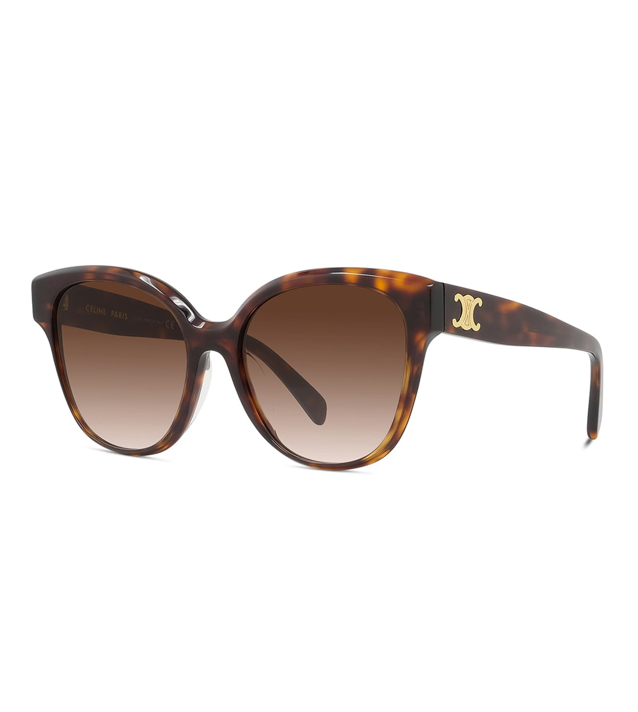 Celine Women's Gradient Brown Cat-Eye Sunglasses