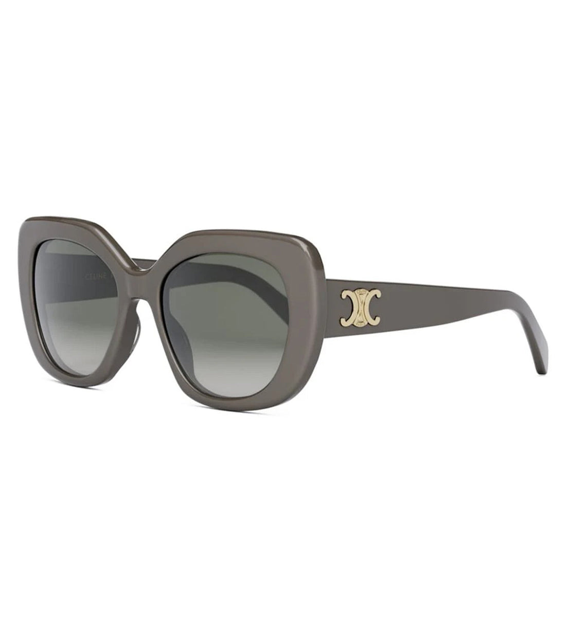 Celine Women's Warm Grey Cat-Eye Sunglasses