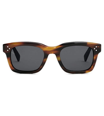 Celine Men's Smoke Grey Square Sunglasses