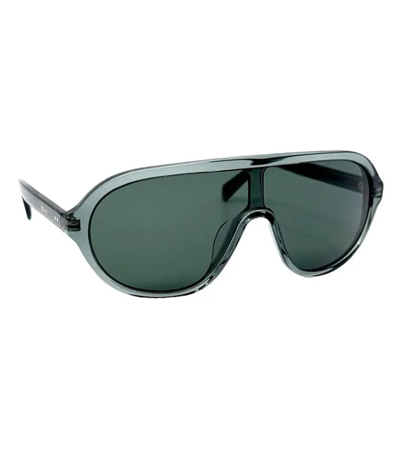 Celine Men's Green Mask Sunglasses