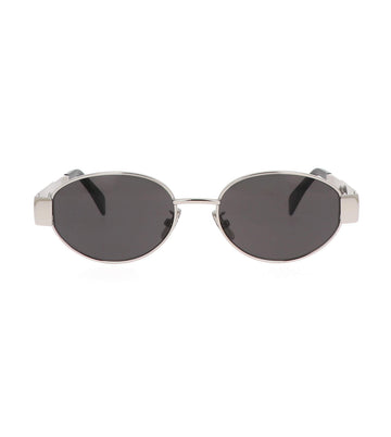 Celine Women's Grey Oval Sunglasses