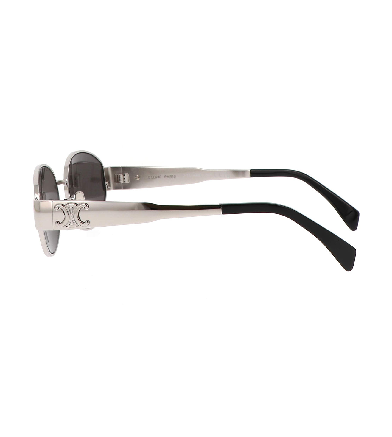 Celine Women's Grey Oval Sunglasses-zoom-3