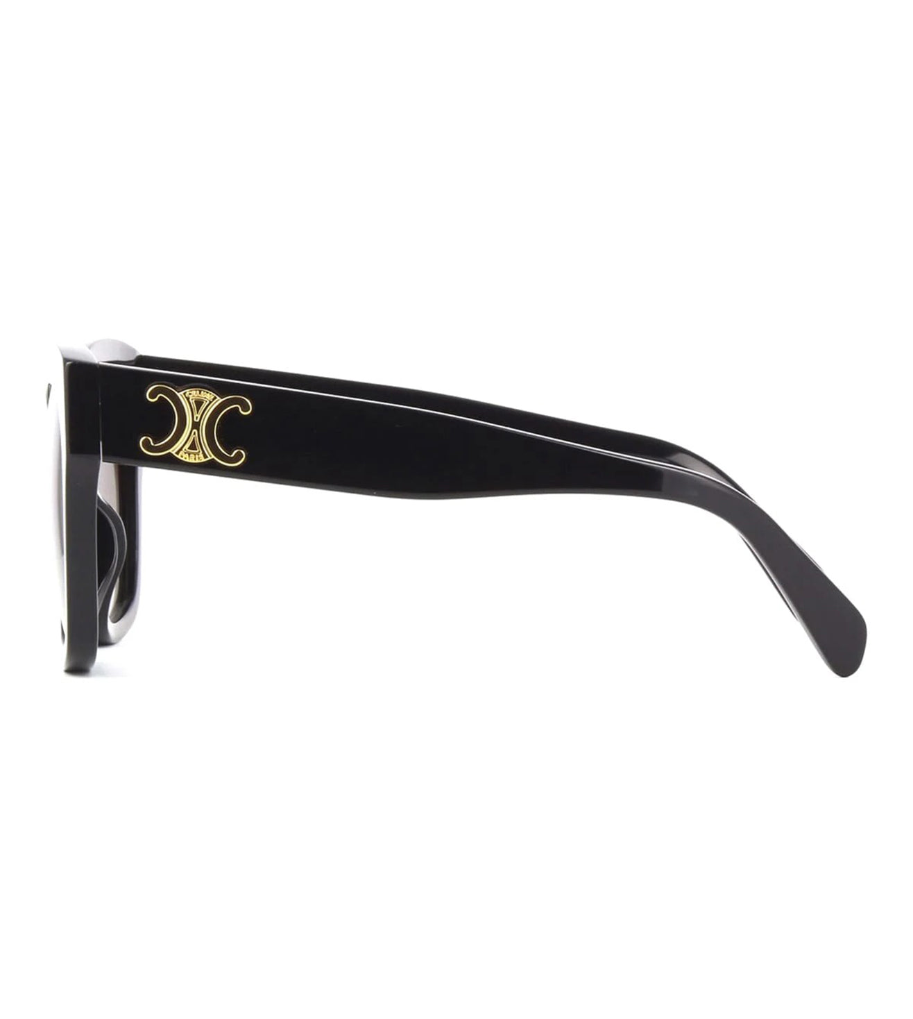 Celine Women's Brown Gradient Square Sunglasses