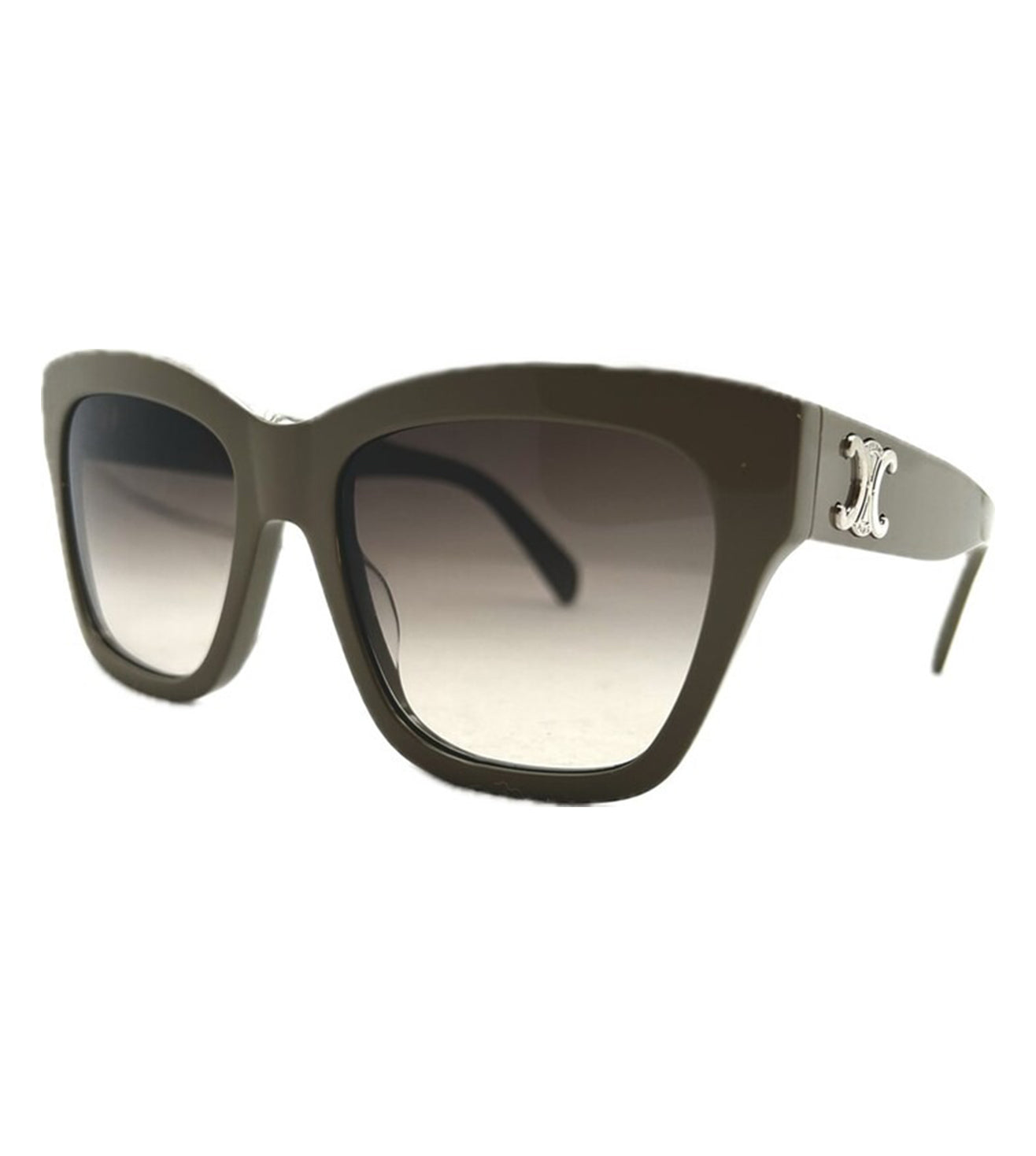 Celine Women's Gradient Grey Square Sunglasses