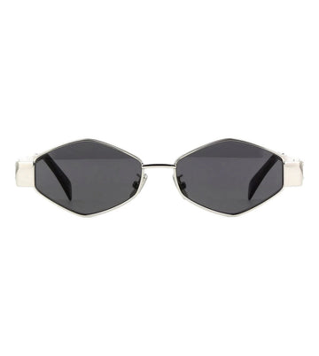 Celine Women's Grey Geometric Sunglasses
