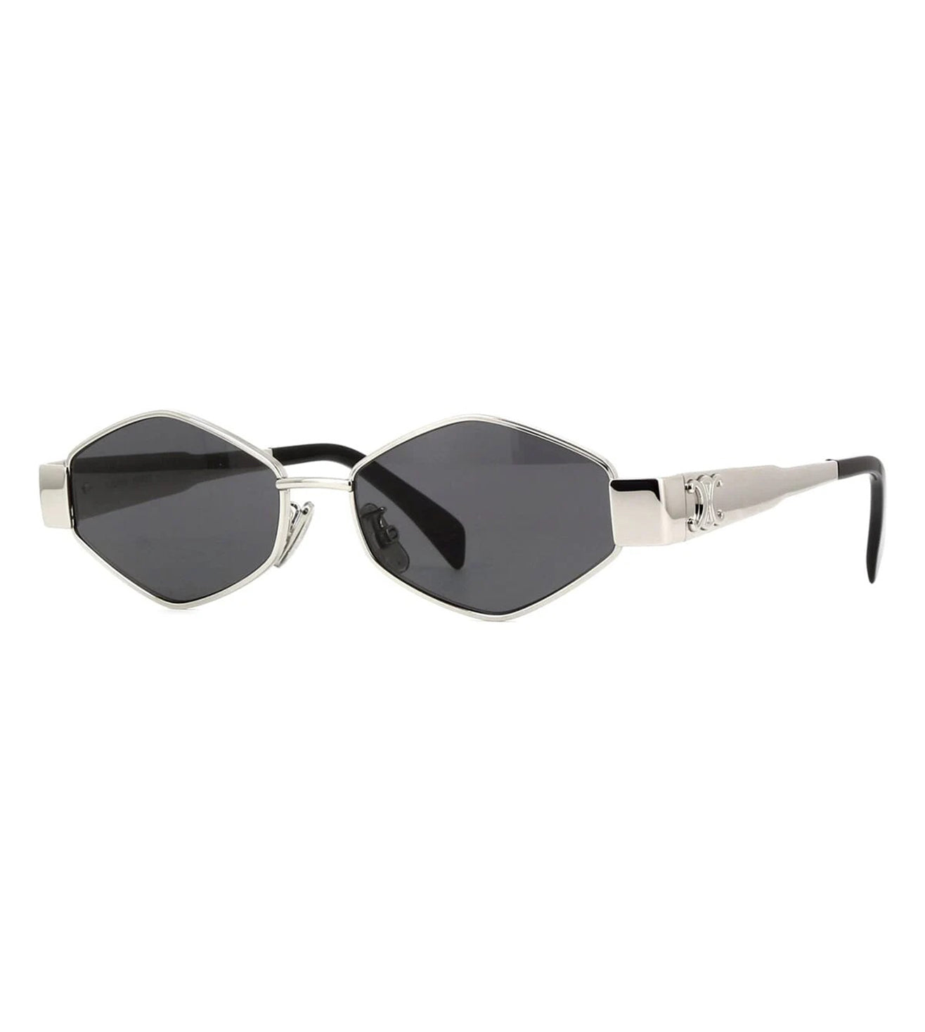 Celine Women's Grey Geometric Sunglasses