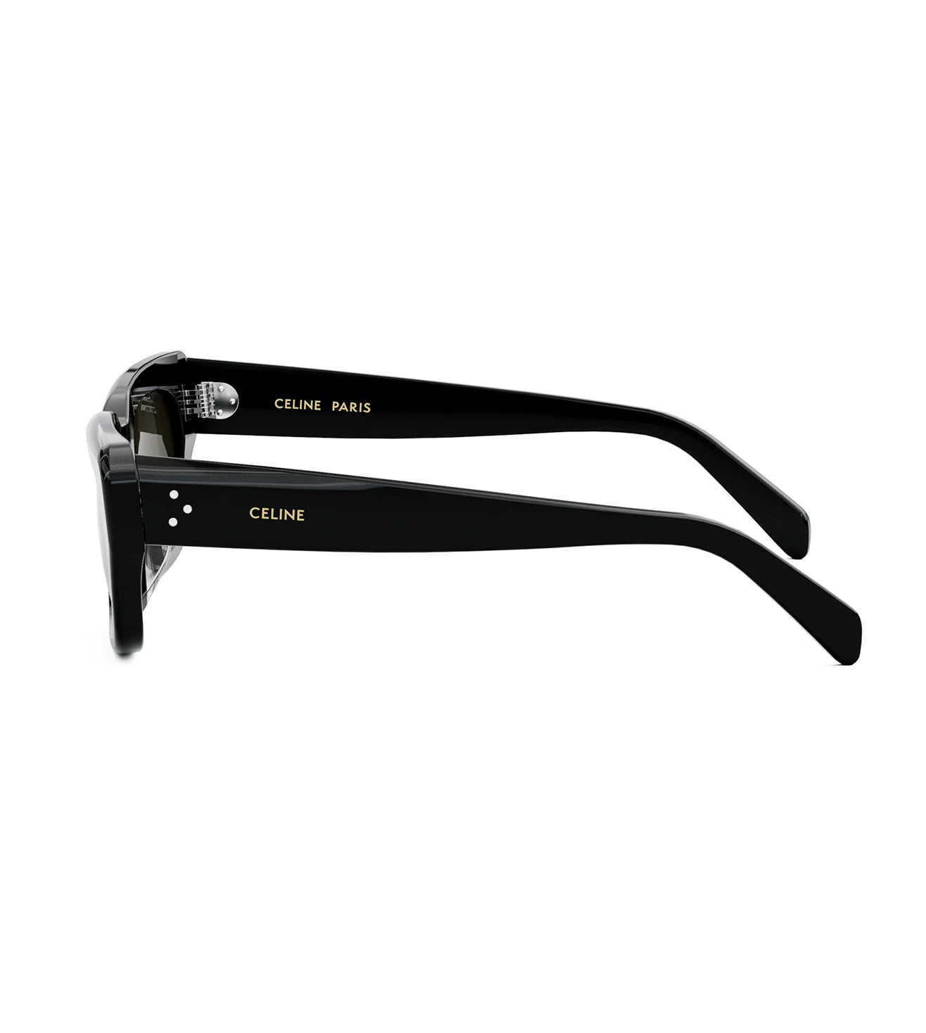 Celine Women's Smoke Grey Rectangular Sunglasses-zoom-3