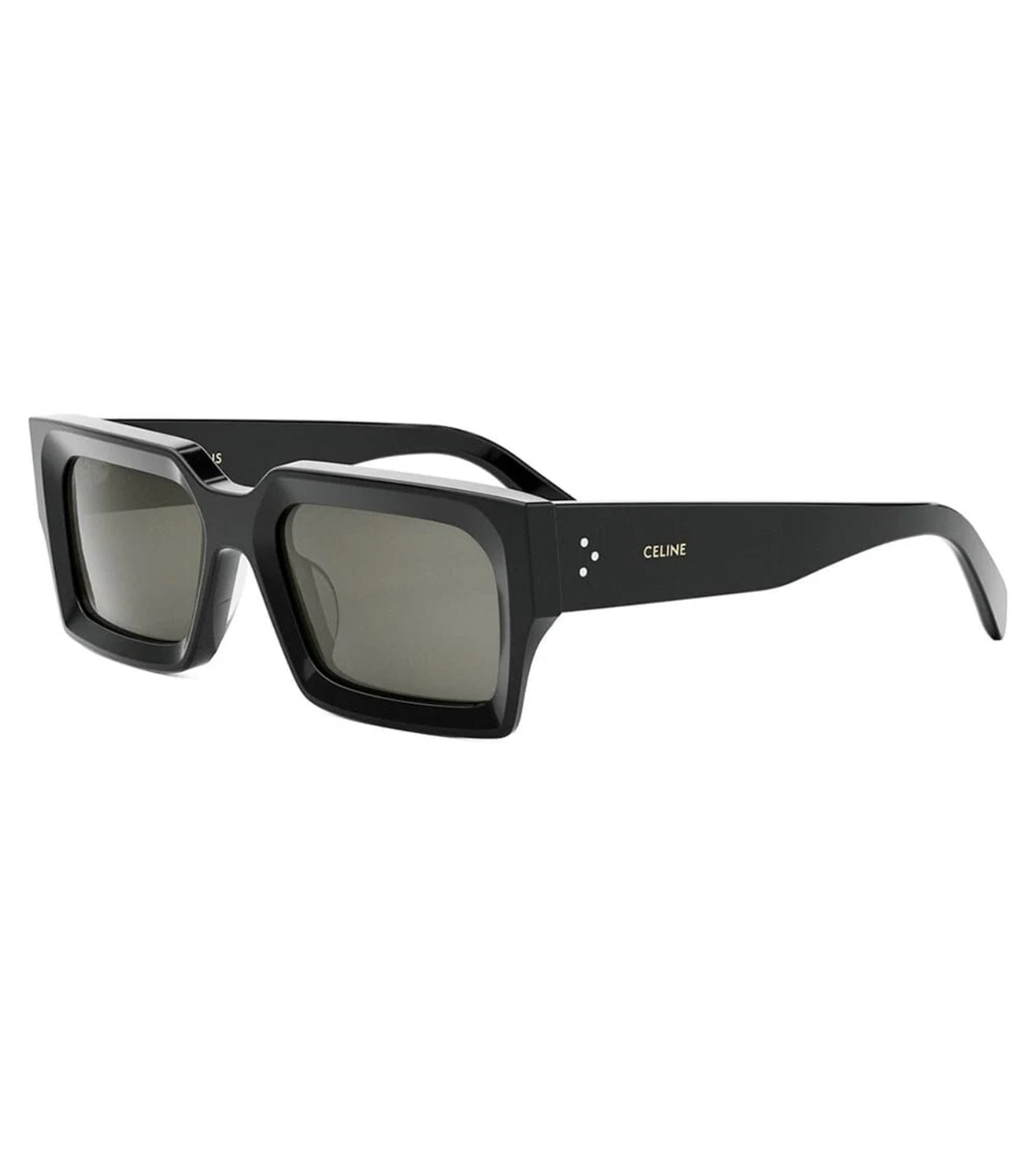 Celine Women's Grey Rectangular Sunglasses