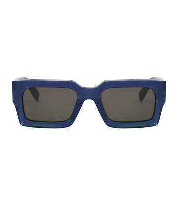 Celine Men's Grey Rectangular Sunglasses