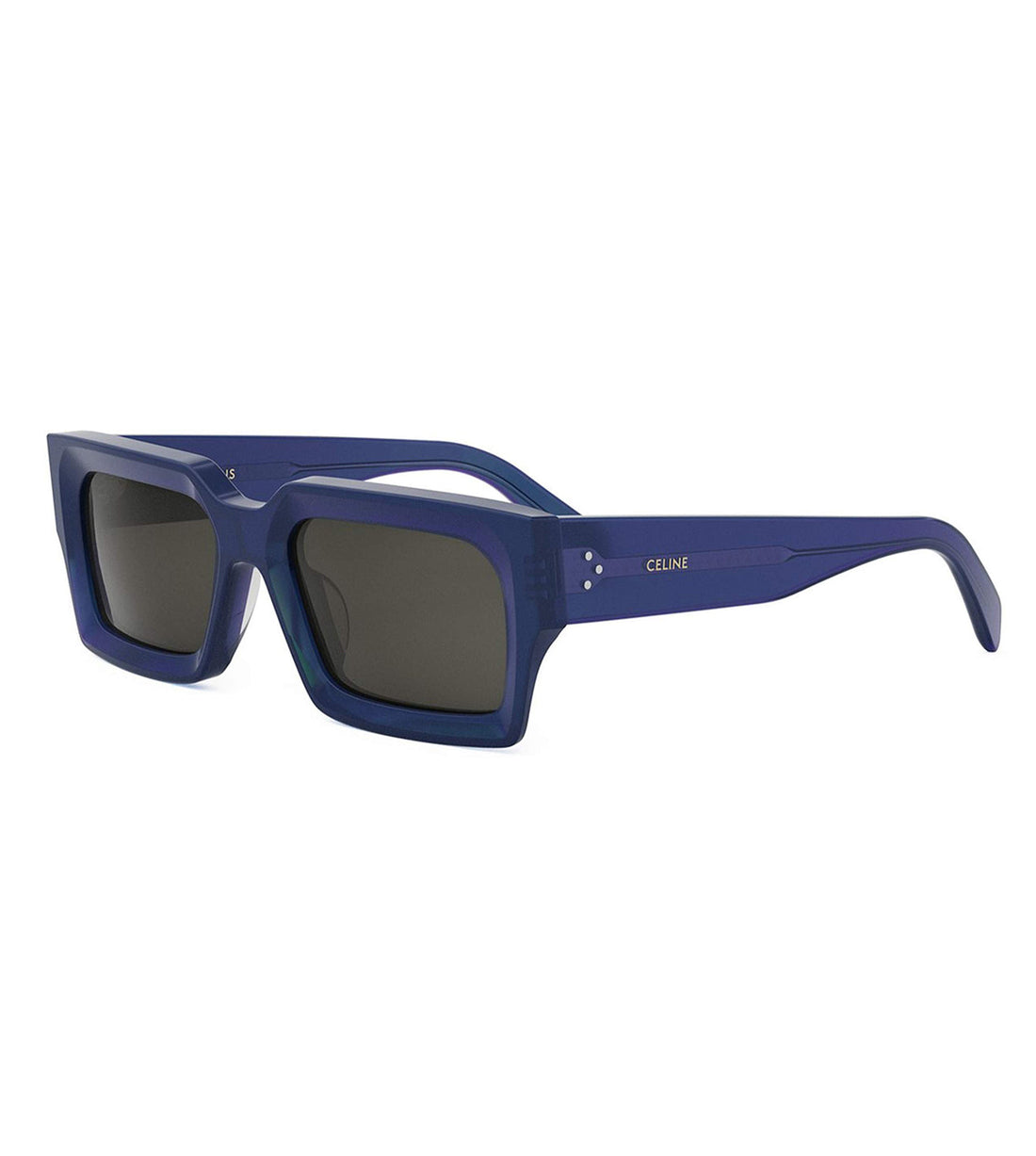 Celine Men's Grey Rectangular Sunglasses