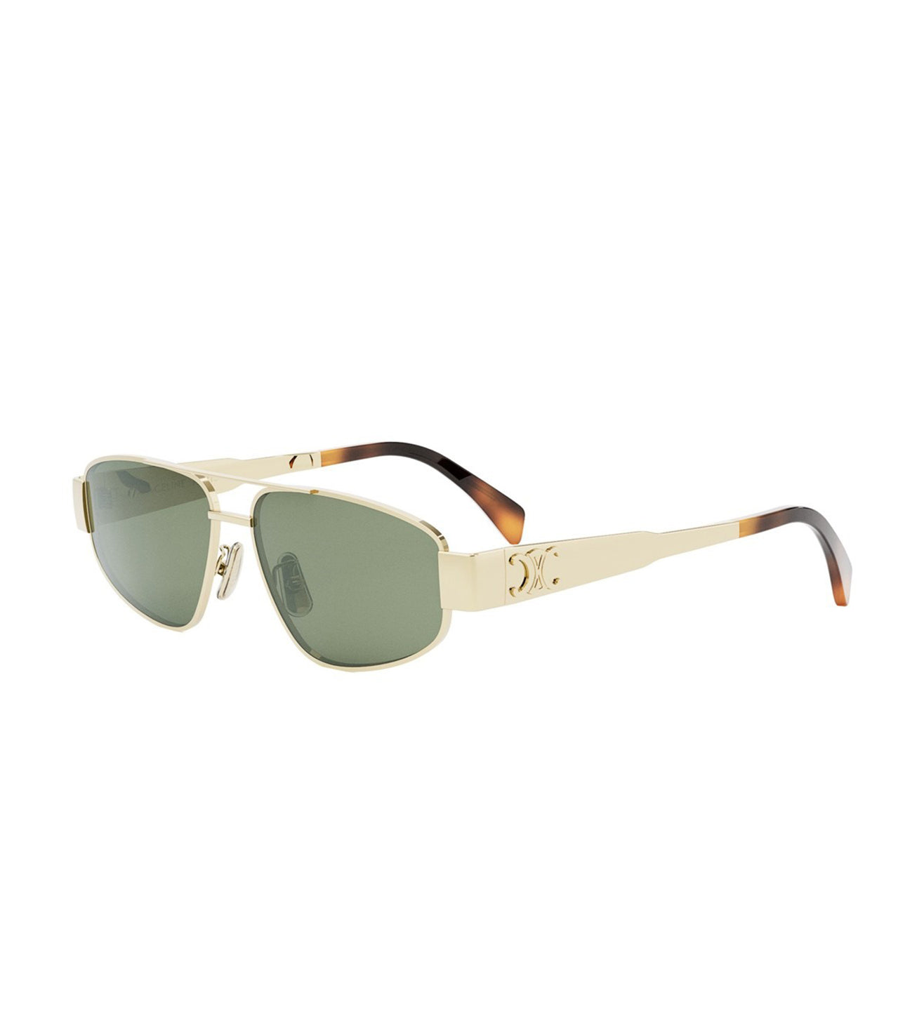 Celine Men's Brown Aviator Sunglasses-zoom-2