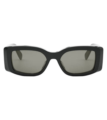 Celine Women's Grey Rectangular Sunglasses