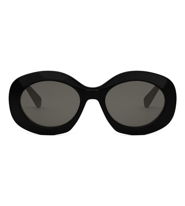 Celine Women's Grey Oval Sunglasses