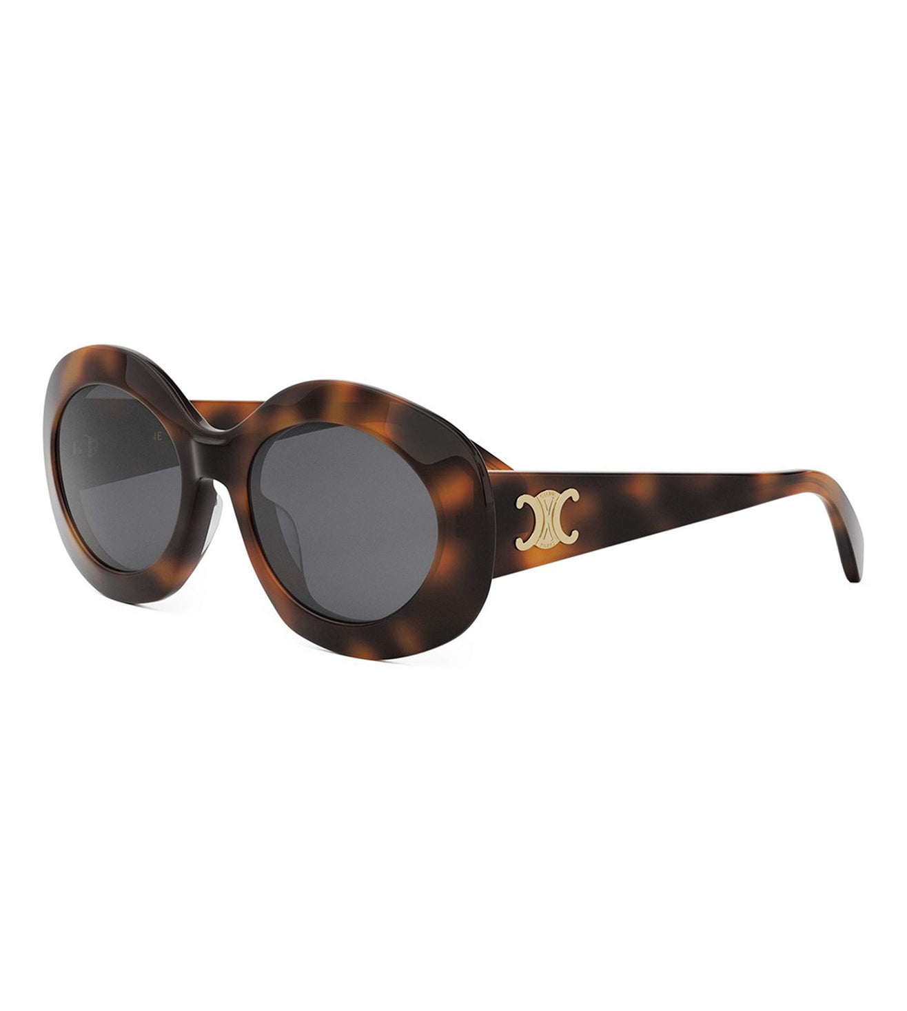 Celine Women's Grey Oval Sunglasses
