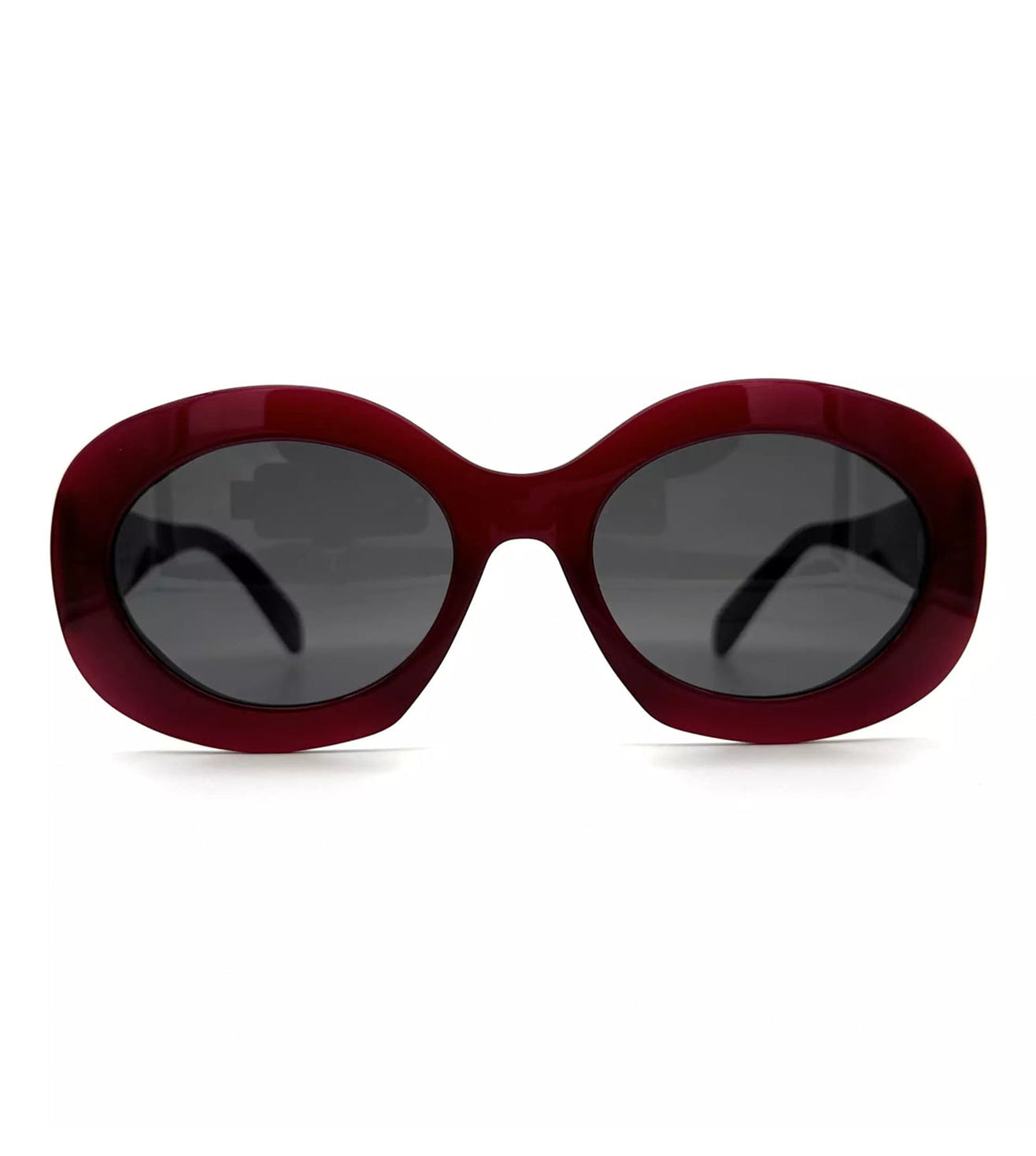 Celine Women's Grey Oval Sunglasses