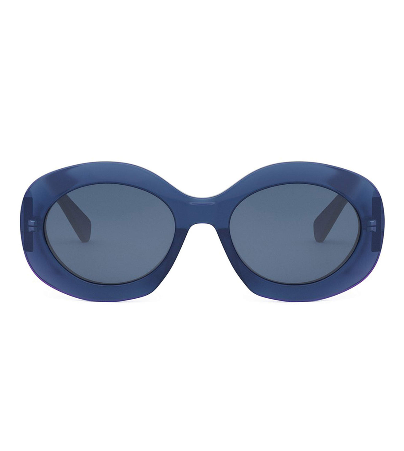 Celine Women's Blue Oval Sunglasses