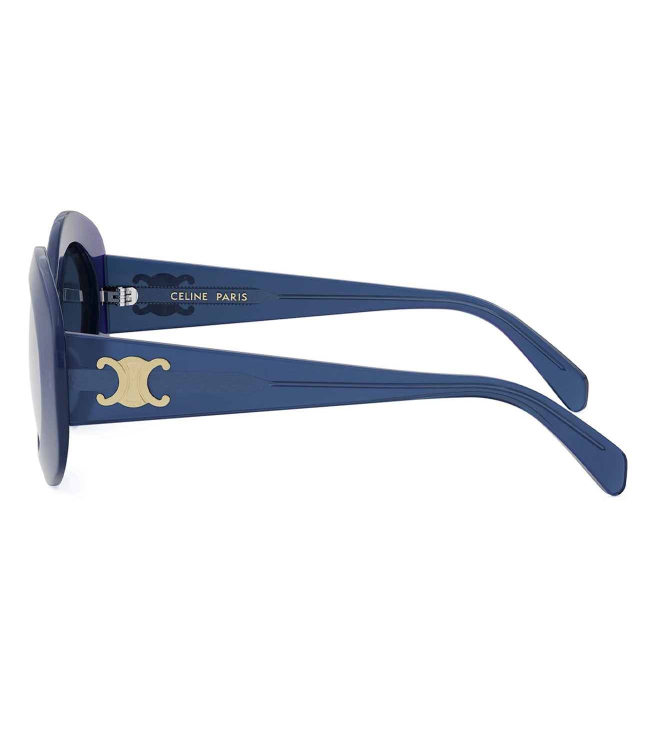 Celine Women's Blue Oval Sunglasses