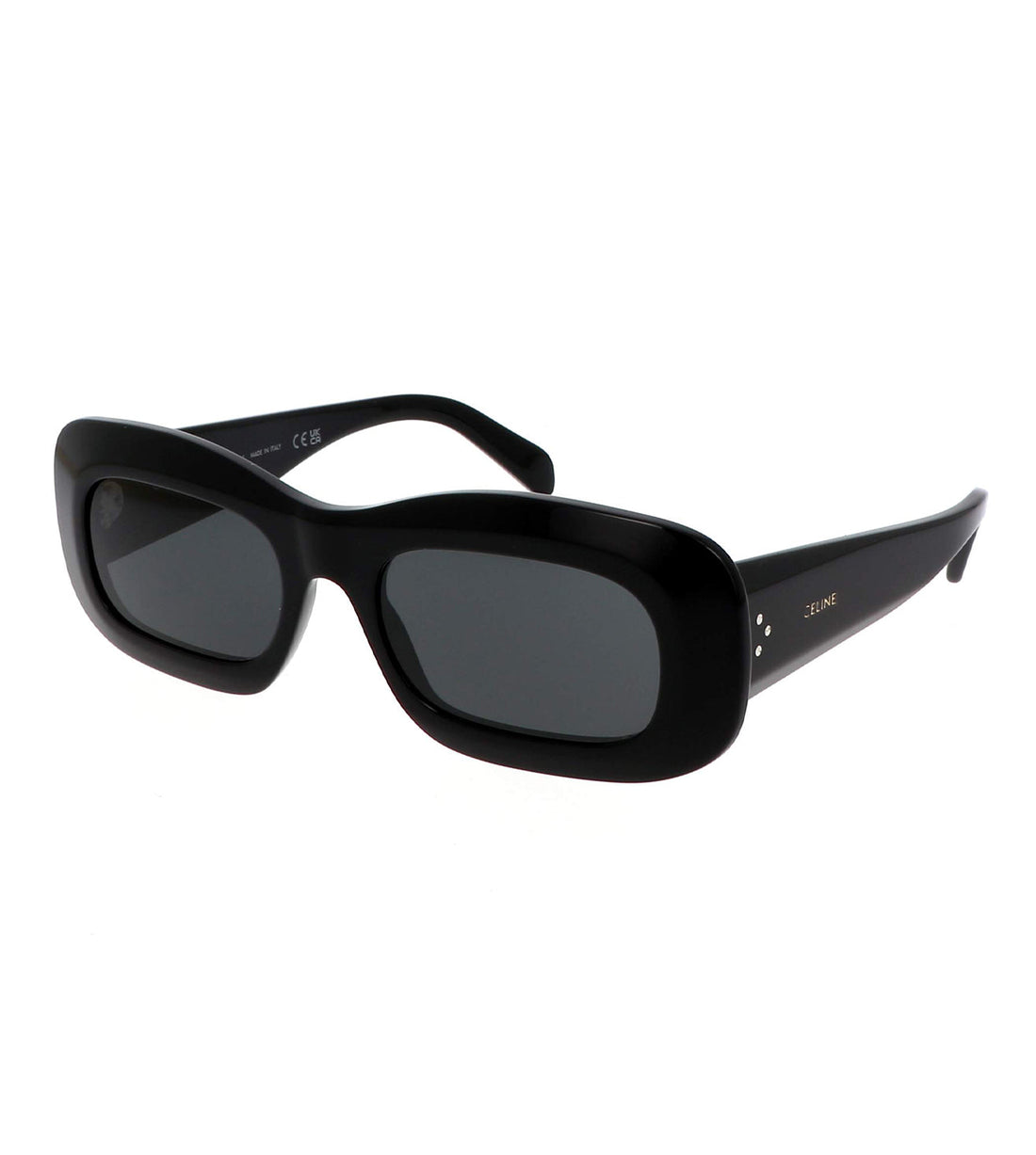 Celine Women's Green Rectangular Sunglasses