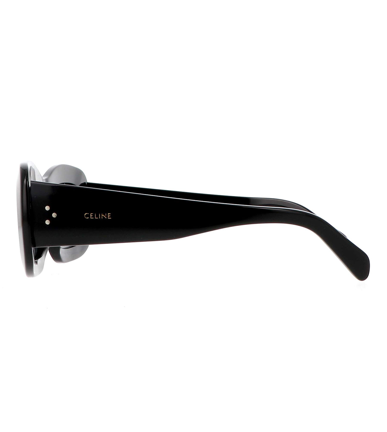 Celine Women's Green Rectangular Sunglasses