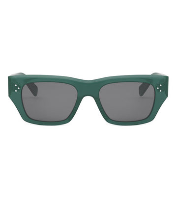 Celine Men's Grey Square Sunglasses