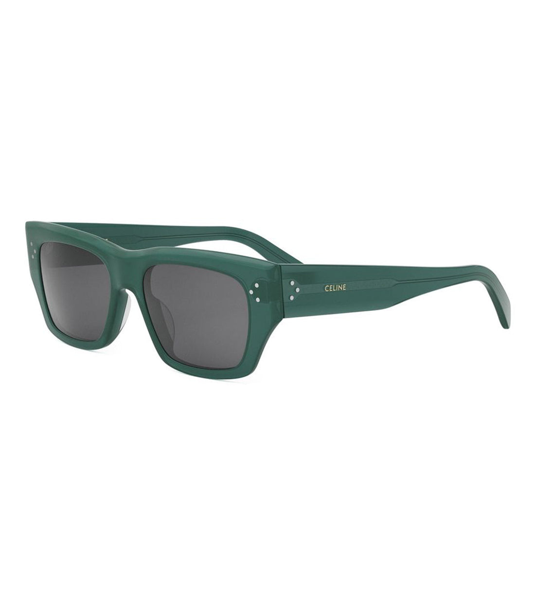 Celine Men's Grey Square Sunglasses