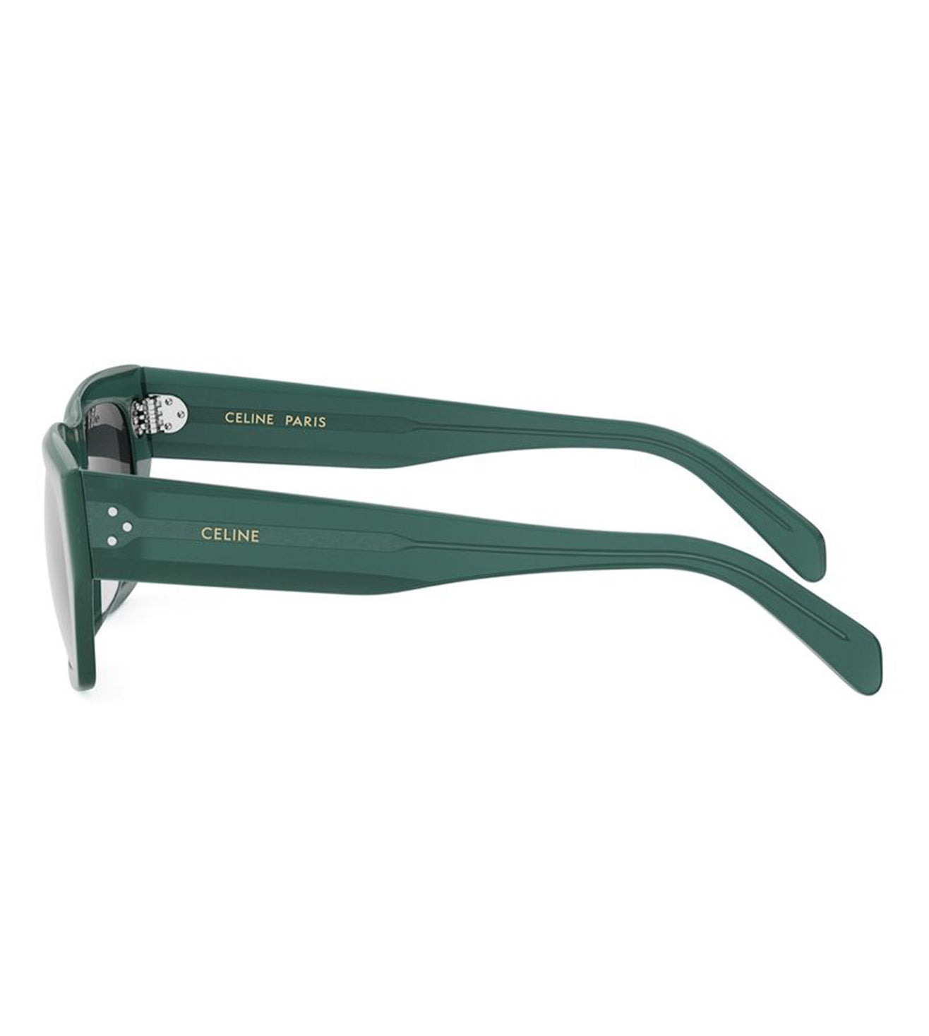 Celine Men's Grey Square Sunglasses