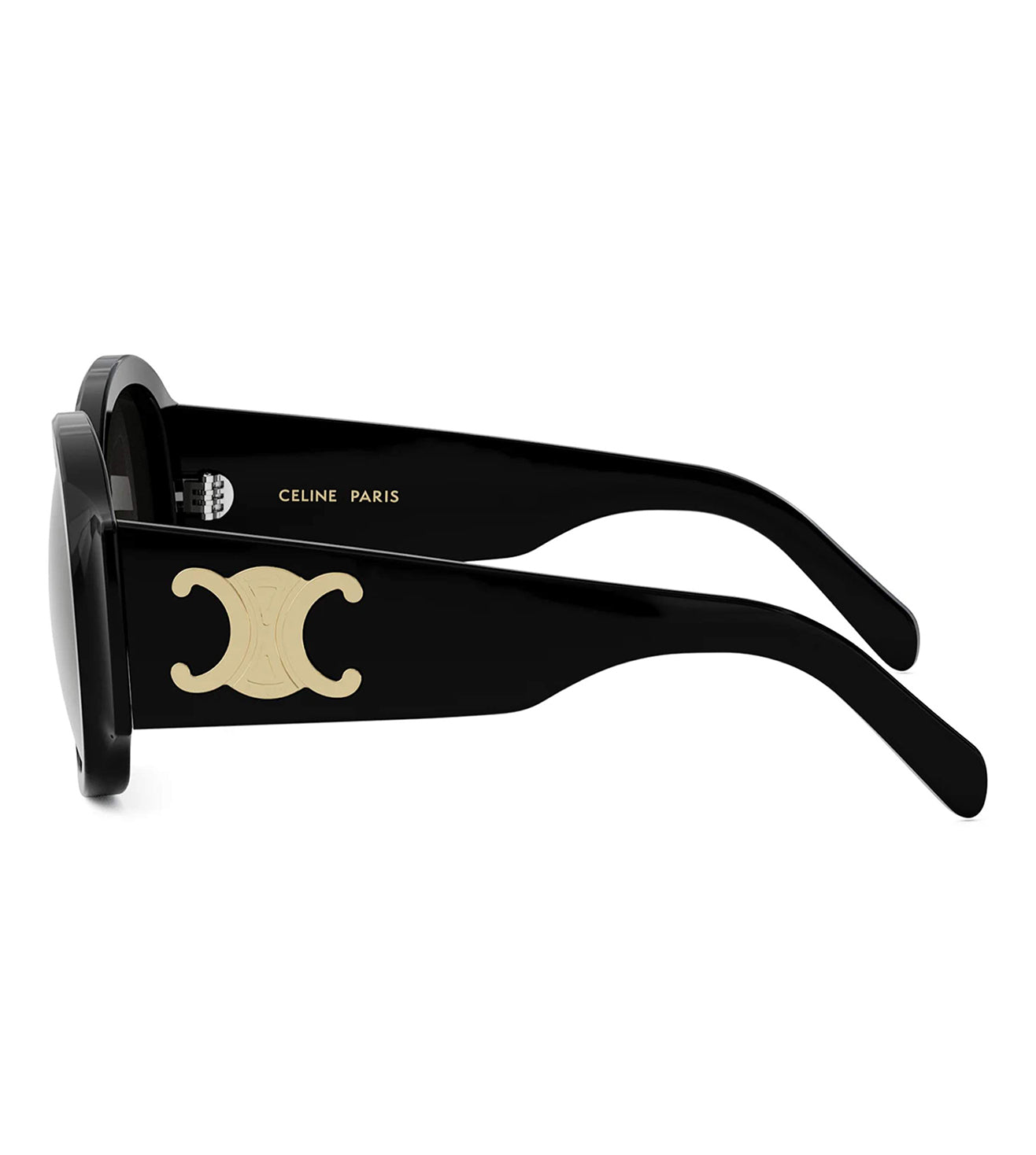 Celine Women's Grey Round Sunglasses