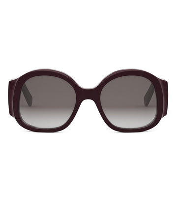 Celine Women's Grey Round Sunglasses