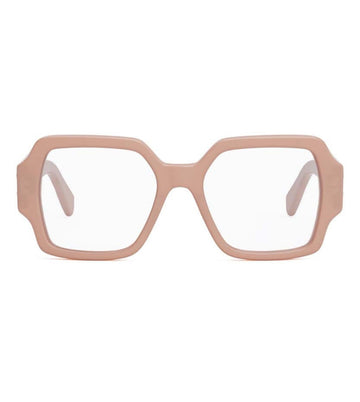 Celine Women's Peach Geometric Optical Frame