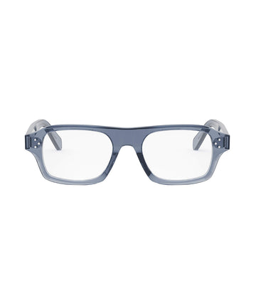 Celine Men's Blue Square Optical Frame