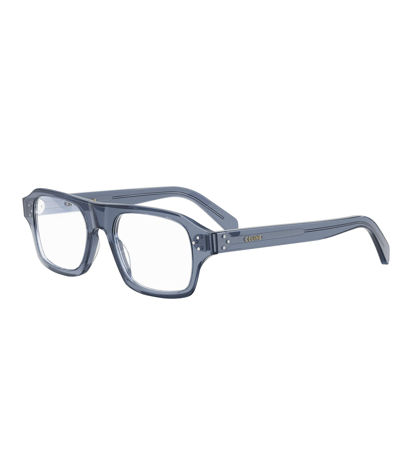 Celine Men's Blue Square Optical Frame-zoom-2